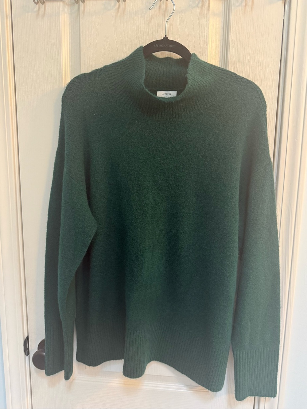 J. Crew Deep Green Turtleneck Sweater